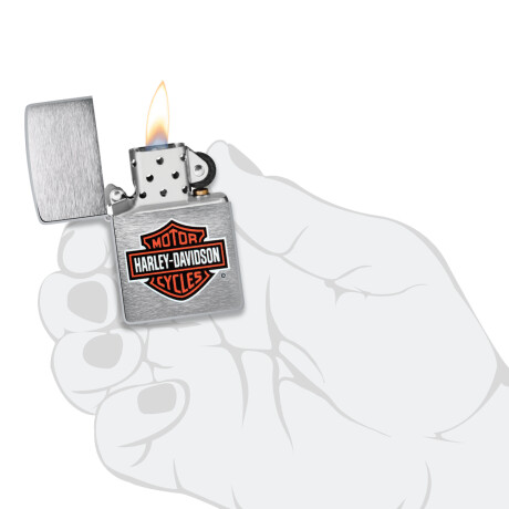 Encendedor ZIPPO 200HD-H252 C/Diseño Plata 0