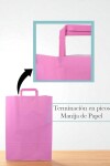 Bolsa lisa acuario 30x12x41 cm PASTEL PINK