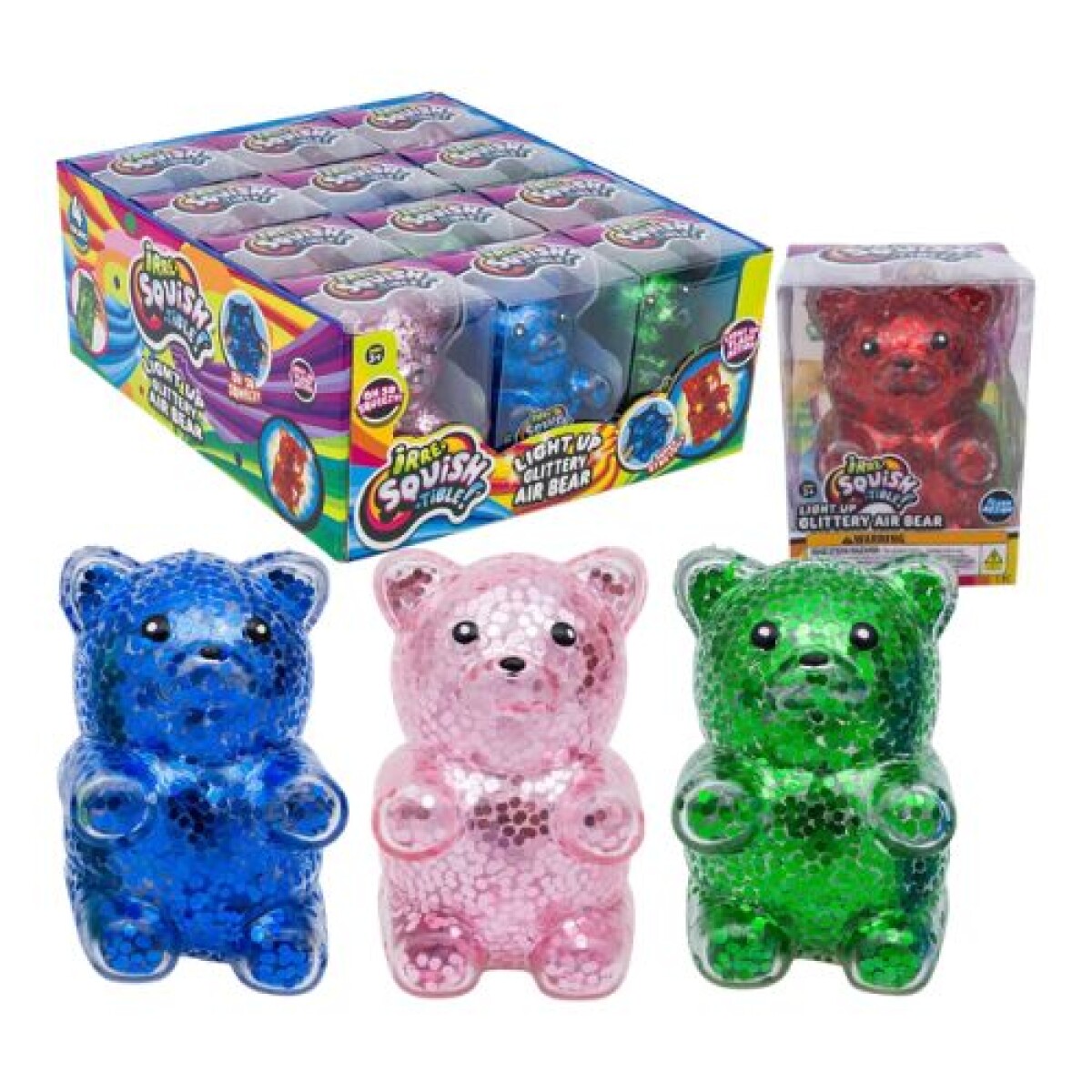 Squishy Oso De Aire Luminoso 
