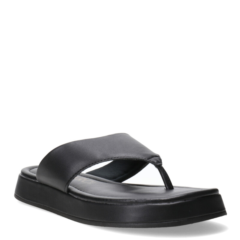 Sandalias de Mujer Miss Carol PLATS estilo chancla Negro