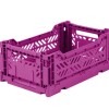 Caja organizadora plegable y apilable Mediana Purple