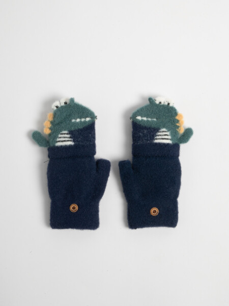 Guantes animales Azul Marino