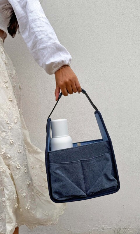 SET MATERO NAMIBIA AZUL C/BLANCO