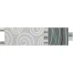 Guarda Cuadritos Gris 6.5X25 (Sin Fin) 000
