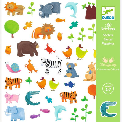 Stickers Djeco Pack 160 Pegatinas Stickers Djeco Pack 160 Pegatinas