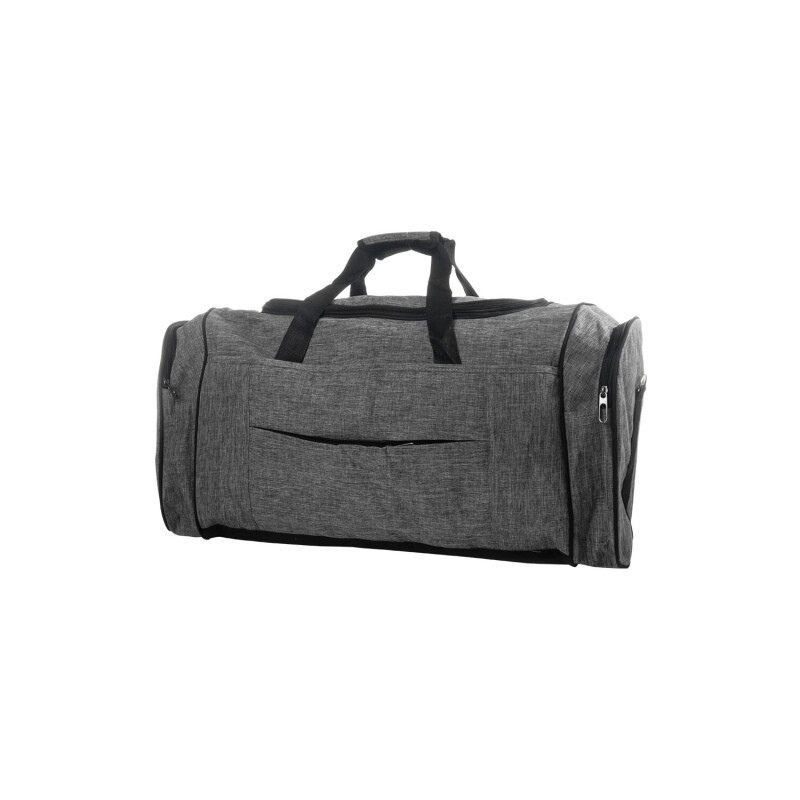 Bolso Grande Portter Muy Resistente Cierres Fuertes Camping Plateado
