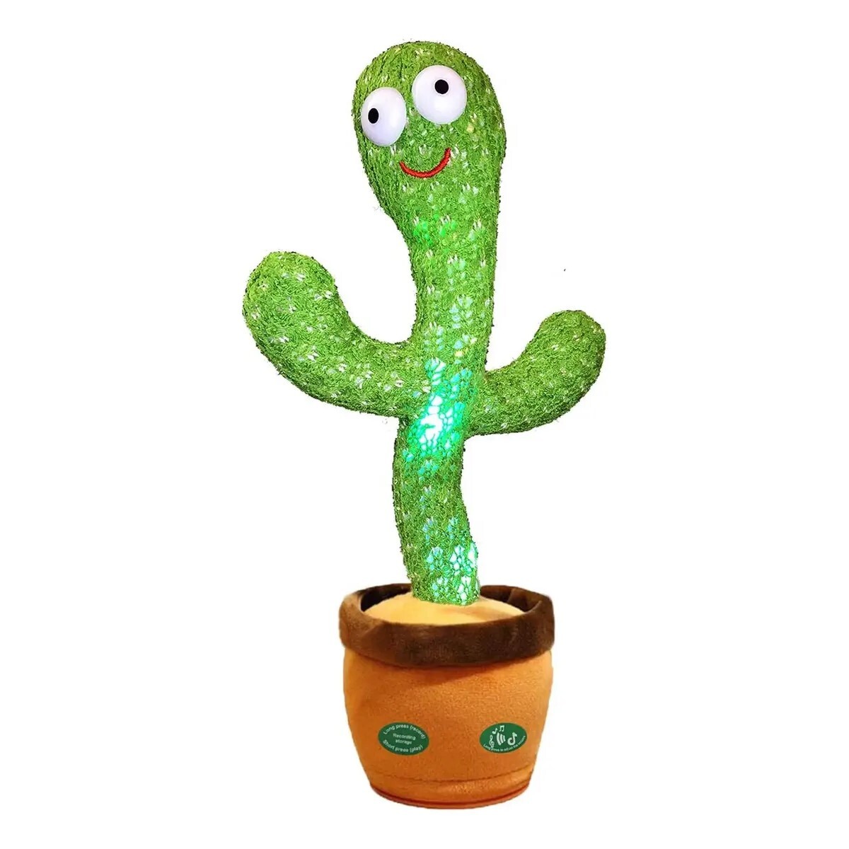 Peluche Cactus Bailarin con Canciones Graba y Te Imita 