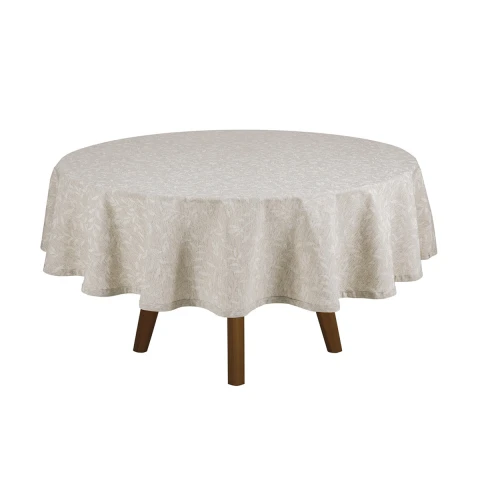 Mantel Redondo Lino Clean Dohler 200 cm PAULINE