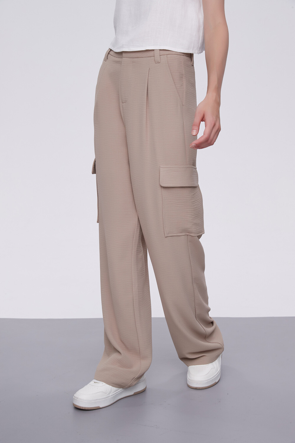 Pantalon Meyer Beige Oscuro