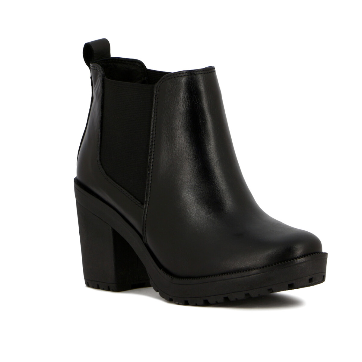 Bota Country Cuero Mujer - Negro 