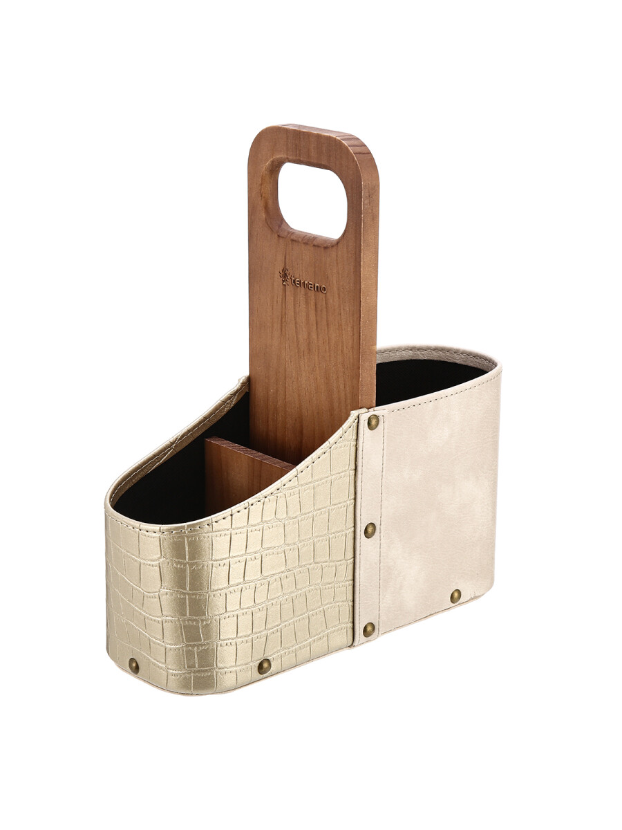 Matera madera combinada Croco - Dorado 