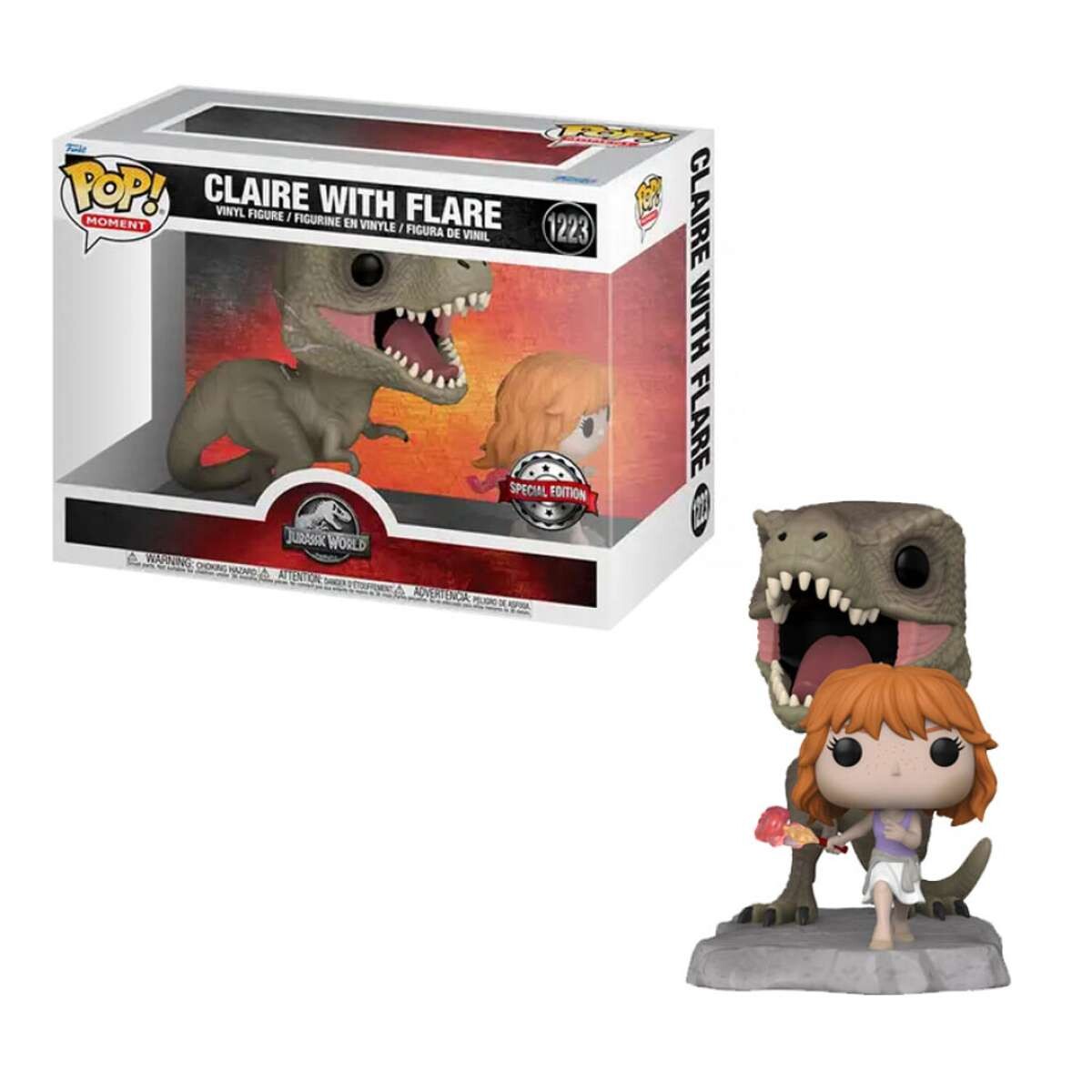Claire With Flare Jurassic World [Exclusivo] - 1223 