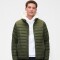 V-FRCH LOGO LTWT PUFFER JKT ARMY JACKET GREEN