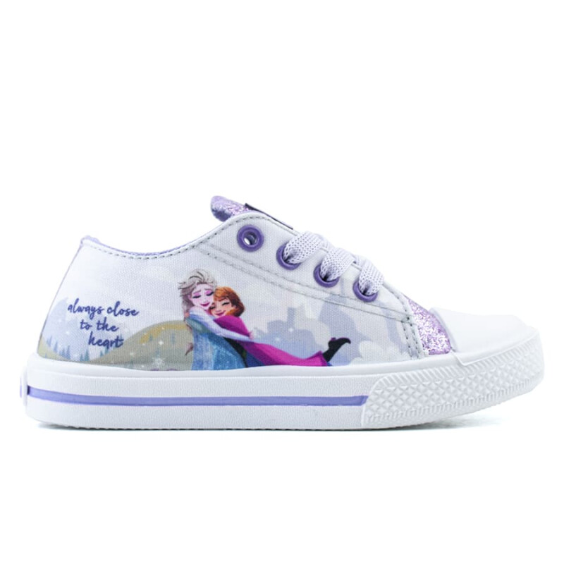 Casual - Disney - Disney Casual canvas clasic Frozen de Niños - FRICSS25500 Lila
