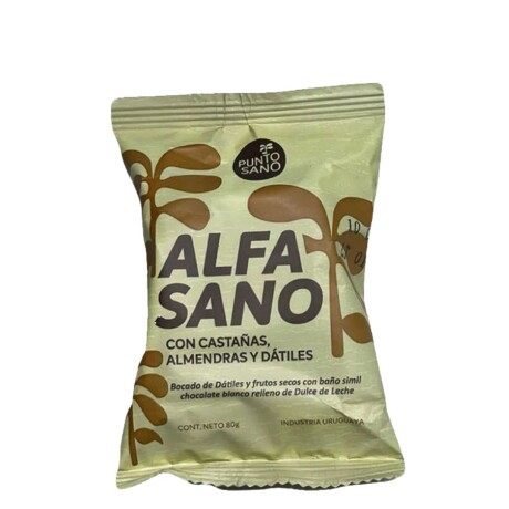 ¡OFERTA! Alfajor Alfasano 85gr Caja x8 unidades Chocolate Blanco Punto Sano ¡OFERTA! Alfajor Alfasano 85gr Caja x8 unidades Chocolate Blanco Punto Sano