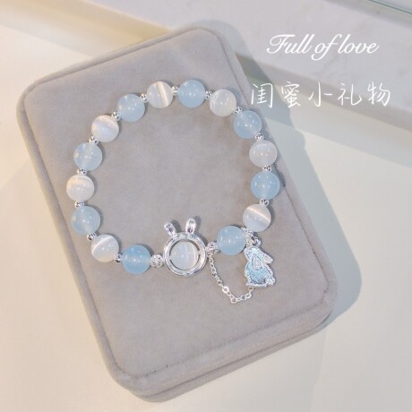 Pulsera De Dama En Estuche Celeste
