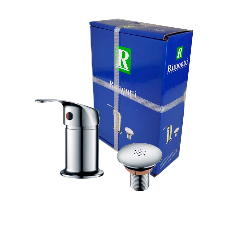 Monocomando para Bidet Cromo S/Transferencia Rimontti 50322 Monocomando para Bidet Cromo S/Transferencia Rimontti 50322