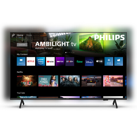 Smart TV Philips UHD 4K 55 Android y Ambilight 55PUD7908/77