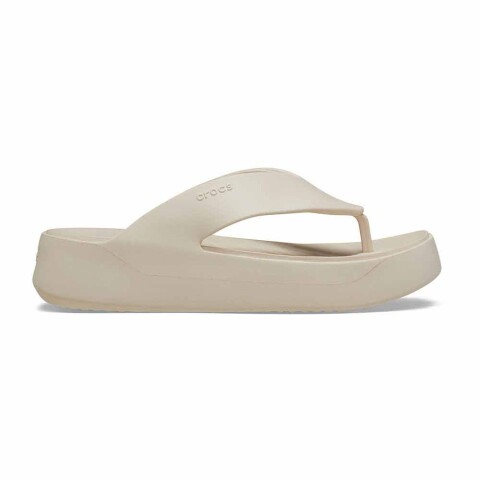 Sandalias Crocs Getaway Platform Flip W Mujer Stucco