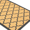 ALFOMBRA COCO RECT C/DET GOMA 60X90CM Unica