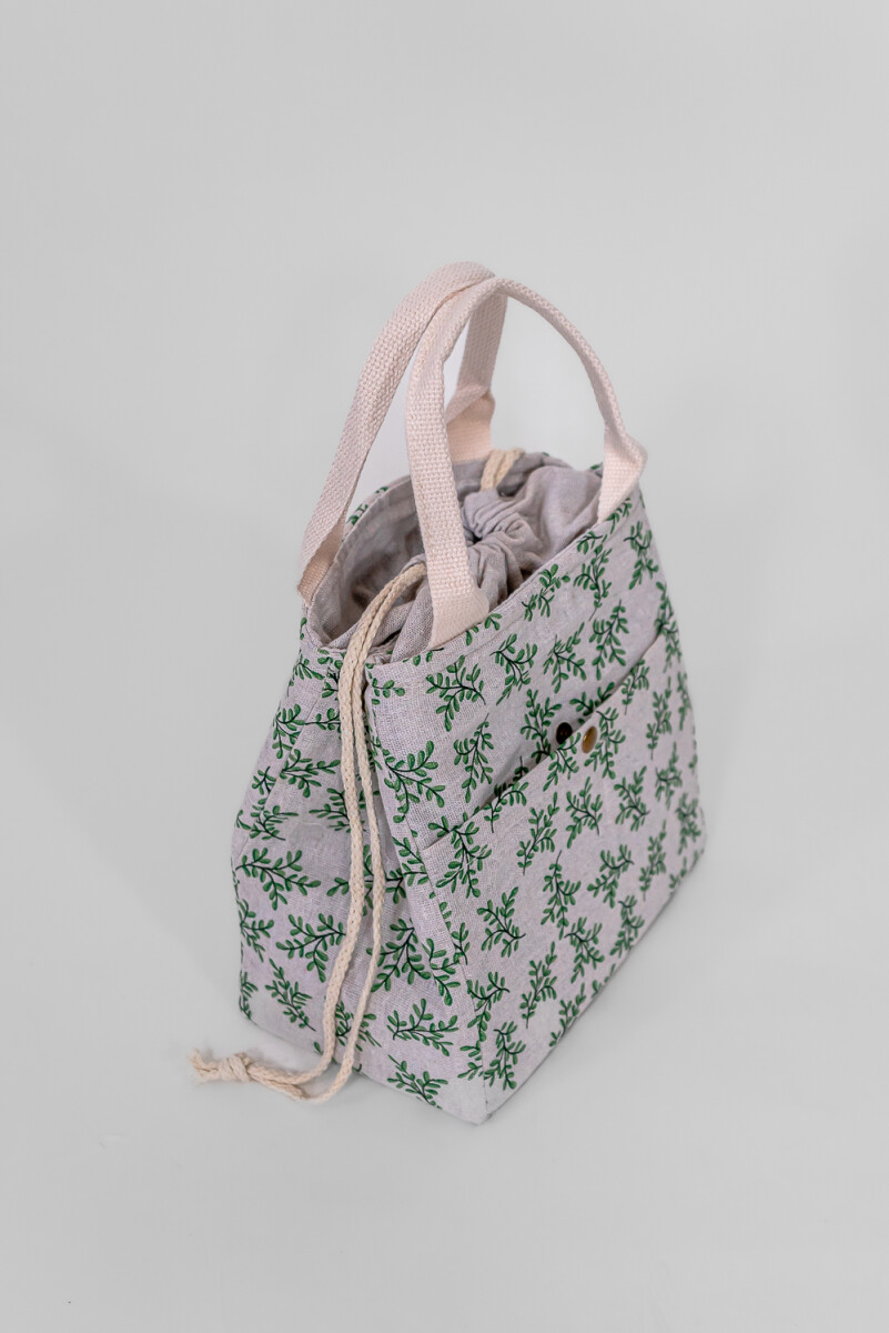 Lunchera Termica Hojas - Estampado 1 