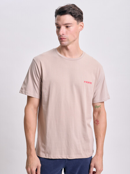 Remera estampa Crudo