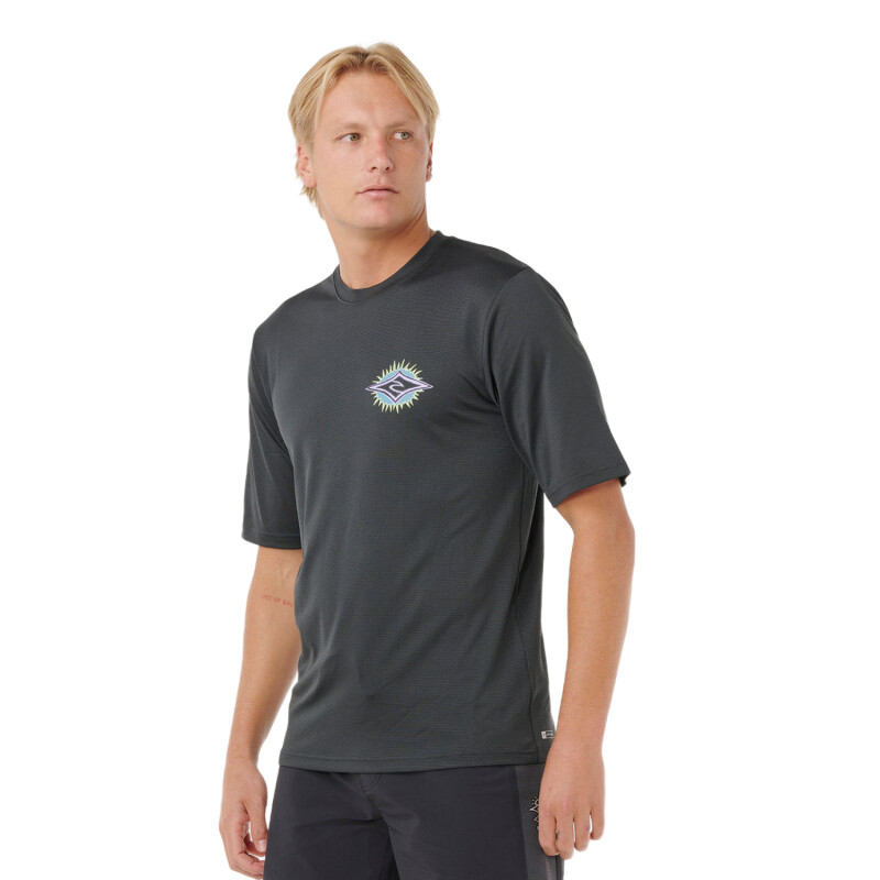 Lycra Rip Curl Raw Burst Upf - Negro Lycra Rip Curl Raw Burst Upf - Negro