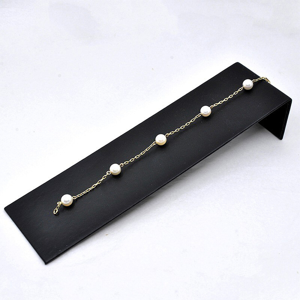 Pulsera En Oro 18K Y Perlas 