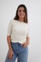 Sweater cuello bote CRUDO