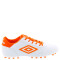 Championes de Fútbol 11 Infantiles Umbro Touch HG Blanco - Anaranjado