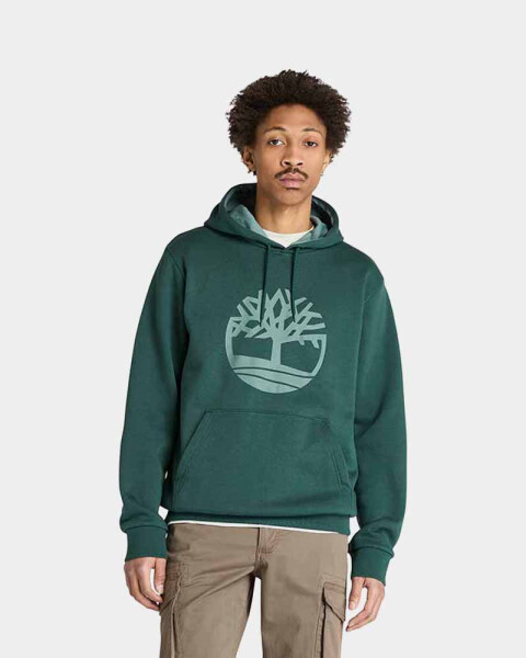 Polera Northwood Tree Logo Hombre Green Gables