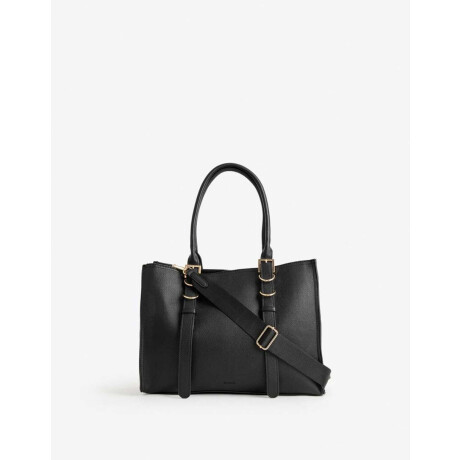 Cartera Shopper Negro