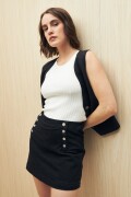FALDA GRETA Negro