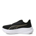 Championes de Mujer Puma Max Stride Lite Negro - Dorado