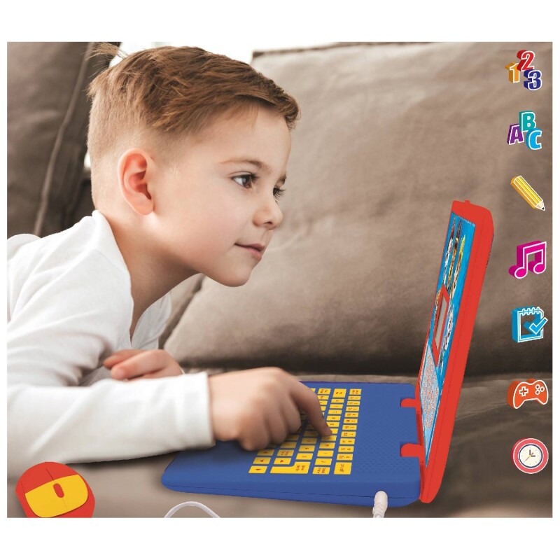 Laptop Disney Lexibook educativa bilingüe diseño Paw Patrol