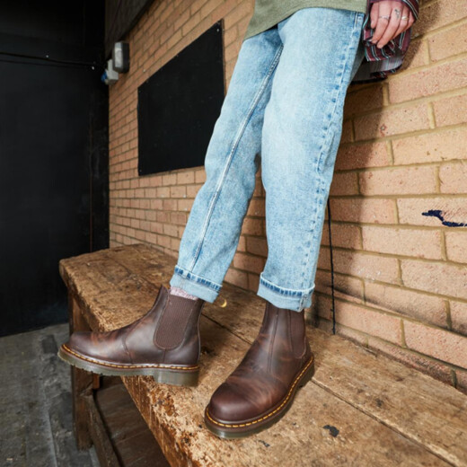 Botas Dr. Martens 2976 Ys Dark Brown Crazy Horse - Marrón Botas Dr. Martens 2976 Ys Dark Brown Crazy Horse - Marrón