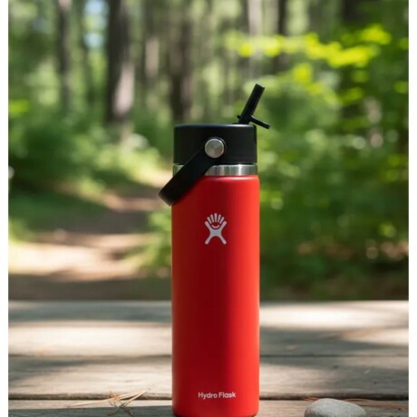Botella 24 Oz (709ml) Wide Flex Straw Cap Hydro Flask GOJI