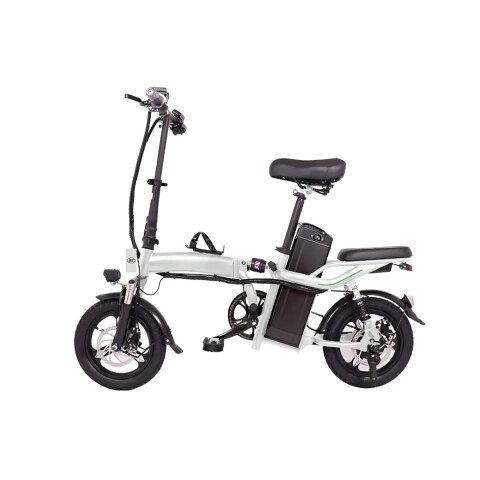 Bicicleta electrica GoGreen Peter Pan Plegable 250w 7.8Ah Color Blanco