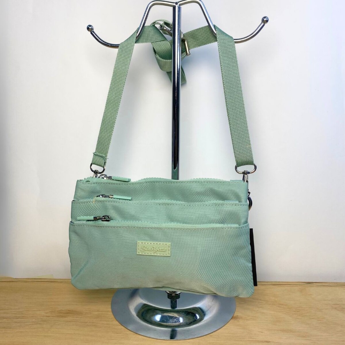 Bandolera Dama Tafeta Wanna - Gris 