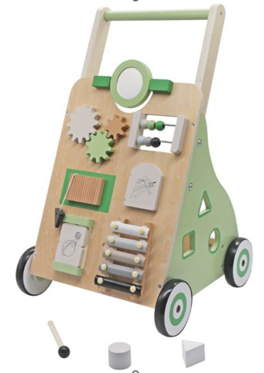 CAMINADOR ANDADOR ALTO MADERA VERDE 