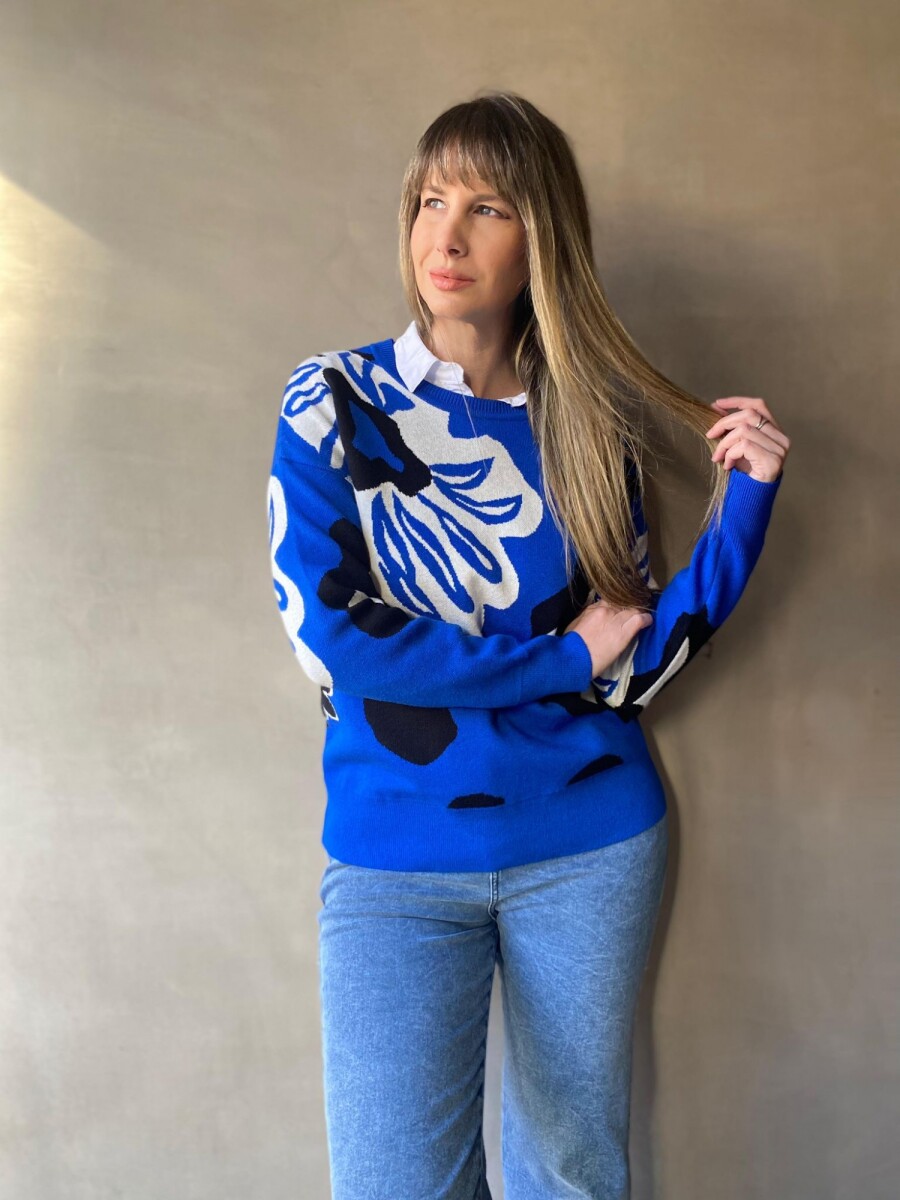 Sweater Uma - Azul 