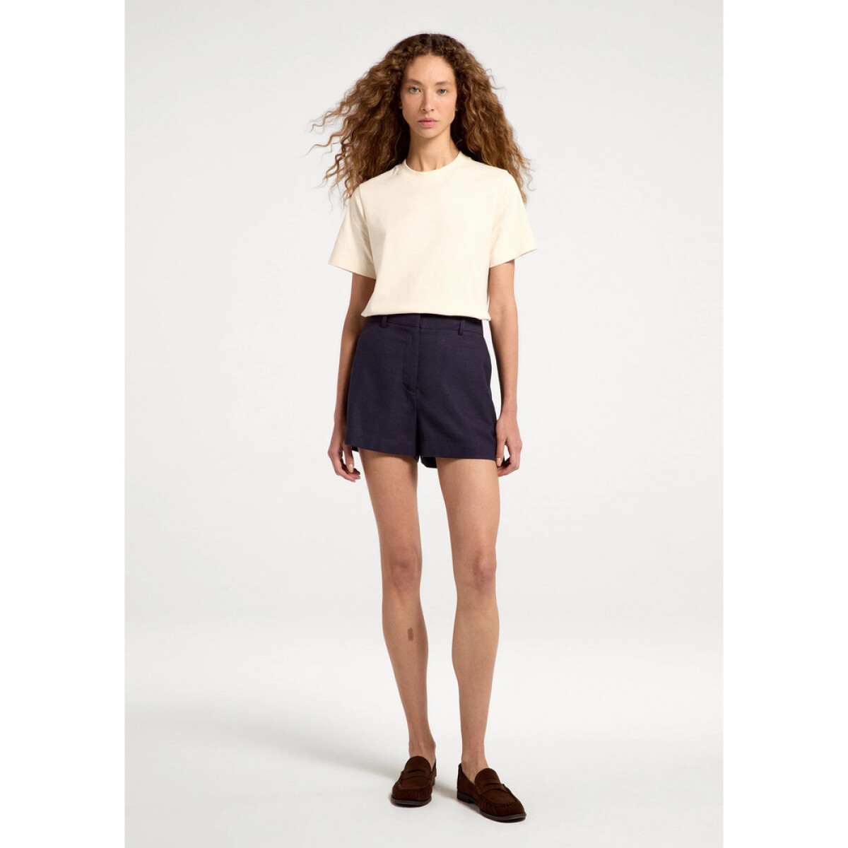 SHORTS FEM - AZUL MARINHO 