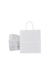 Pack x 50 - bolsa lisa 22x10x24 cm. BLANCO