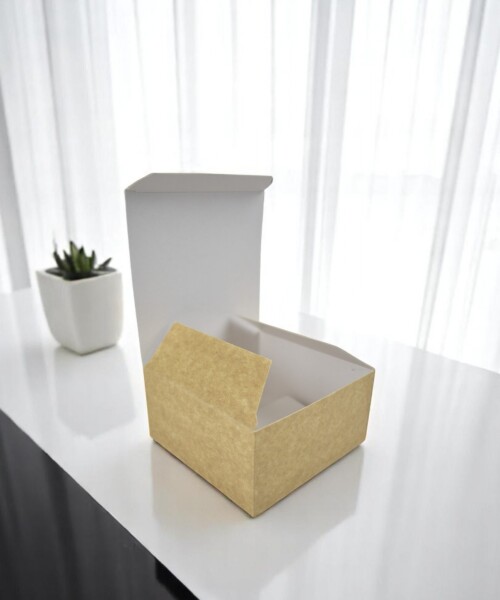 Caja flexi plegable 10x10x05 cm. MADERA