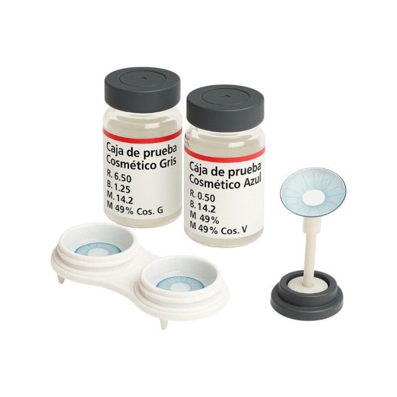 Promo lente de contacto anual cosmético PAR sin graduación 6-promolcbac