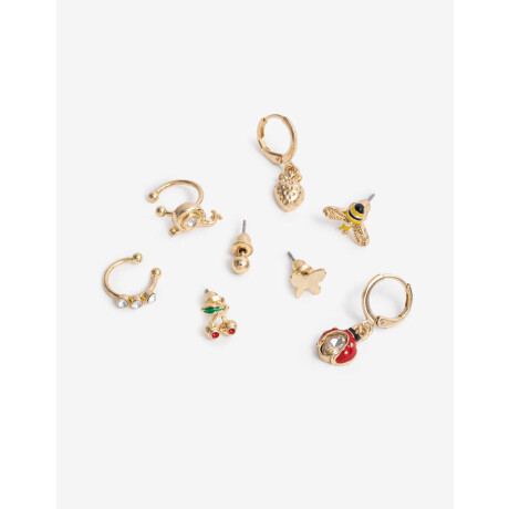 Set Aros Vaquita San Antonio Dorado