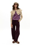 Camisa Aurelia en Algodón Selma Mustard Flowers