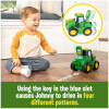 Tractor Key-n-Go Johnny John Deere Tractor Key-n-Go Johnny John Deere