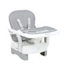 Silla de comer portatil CHEWY KIKAKBOO gris