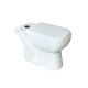 Inodoro Con Tapa Para Mochila Blanco Brillo De Porcelana Sanitaria Incluye Tapa Malawi 000